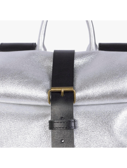 Рюкзак Kokosina Rolltop Серебристый