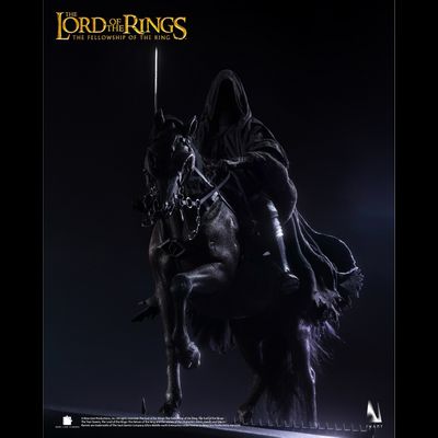 Назгул на коне (Властелин Колец, Lord of the Rings)  - Коллекционная фигурка 1/6 THE LORD OF THE RINGS: THE FELLOWSHIP OF THE RING - Ringwraith Premium Edition (Ag-A013D1) - INART