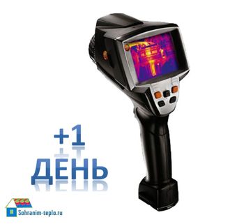 Аренда тепловизора Testo 881-1 с матрицей 160*120 на каждые последующие сутки (+1 день)