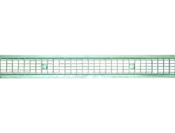 Водоотводная решётка стальная ячеистая DN100 оцинкованная