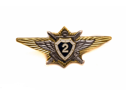 Знак классность ВС РФ офицерского состава 2 класс