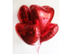 Шар Сердце, Красное, 45 см (фшц)