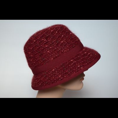 Шляпа Vizio 6924 PL бордовая