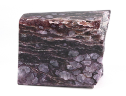 Чароит, полированный, Россия, Якутия (Саха) (70*56*48 мм, 327 г) №35709