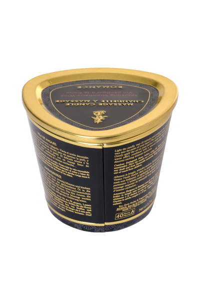 274508 Массажное аромамасло в виде свечи Shunga «Романтика.Шампанское и клубника», 170мл