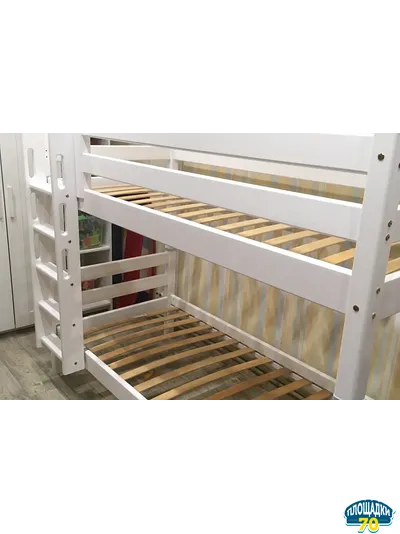 Вариант 9 Двухъярусная кровать "Соня" с прямой лестницей