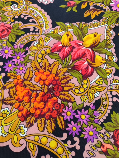 Павловопосадский платок Галина 258-18