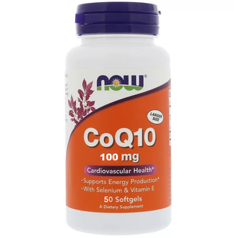 (Now) Коэнзим Q10 100 мг - (50 капс)