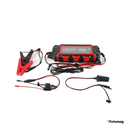 Зарядное устройство для AGM, GEL, LiFePo4 тяговых аккумуляторов с десульфатором 6-12V4-200AН