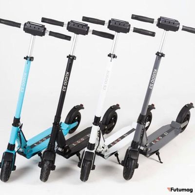 Электросамокат KUGOO S3 Серый + Гидроизоляция