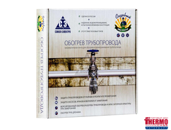 Обогрев трубопровода "СЭ" 220в ЭНГЛ-1-ТК (встроенный терморегулятор, вкл. t +3°C / выкл. t +13°C)