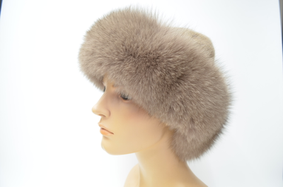 Шапка Vizio 1722 CCP бежевая мех