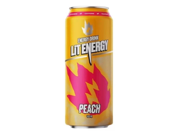 Энергетический напиток Lit Energy ПЕРСИК 450 мл