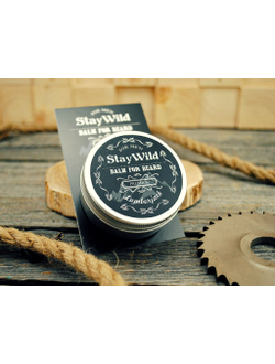 Бальзам для бороды Stay Wild с древесно-пряным ароматом