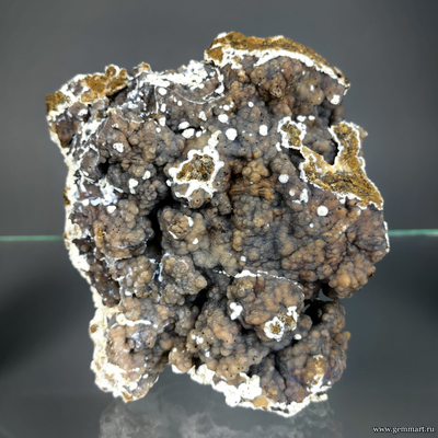 Халцедон почки, опал, на яшмовидной породе. Россия. 125*110*100мм