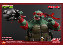 ПРЕДЗАКАЗ - Черепашка Рафаэль (Teenage Mutant Ninja Turtles, Черепашки-Ниндзя) - Коллекционная фигурка 1/6 TMNT Raphael 40th Anniversary (BIGF-002) - BIGFTOYS ?ЦЕНА: 26500 РУБ.?