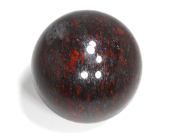 Шар Яшма красная, брекчиевая, ЮАР (60 мм, 345 г) №25831