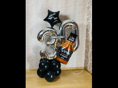 Композиция шаров,  Для мужчины