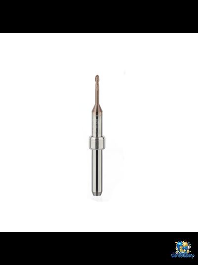 Фрезы для обработки титана (Ti) и кобальто-хрома (CoCr) диаметрами 1.0–3.0 мм с хвостовиками 4 и 6 мм — совместимы со станками ARUM для CAD/CAM металлообработки