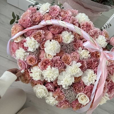 КОРЗИНА МИКС ЦВЕТОВ №8