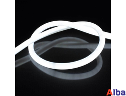 Неон круглый 220V Белый холодный D16мм