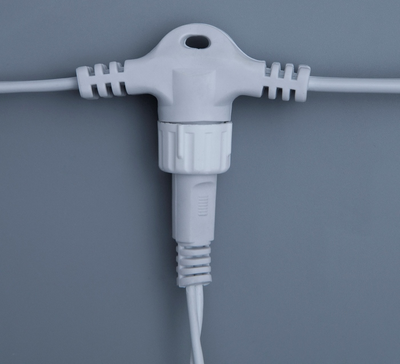 Гирлянда занавес уличная 2 х 1.5 м, 360LED, IP65, 220V, нить белая, свечение белое, тепло-белое.