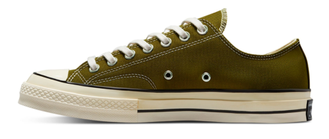 Кеды Converse Chuck 70 Canvas Color Vintage Low темно-зеленые