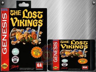 The Lost Vikings, Игра для Сега (Sega Game) GEN