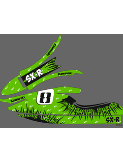Наклейки на Гидроцикл kawasaki JET SX-R 800 #1273