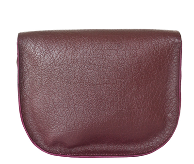 Кожаная женская сумка Amendola burgundy (арт. 8003-89)