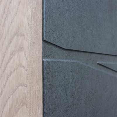 Стальная дверь   Слэб. Заказная модель.