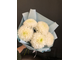 Классический букет из 5 белых хризантем Magnum White