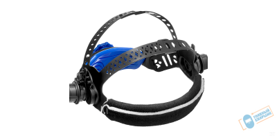 Наголовник в сборе для сварочной маски PRO (черный) СВАРОГ