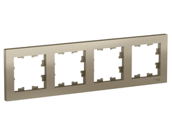 Рамка 4-поста, шампань, серия AtlasDesign