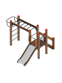 «Карапуз» ДИК 1.001.02-01 H=750 игровой комплекс