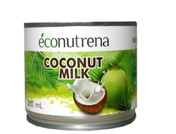 КОКОСОВОЕ МОЛОКО 17%  Econutrena, 200 мл,  ж/б