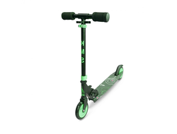 Самокат KMS SK-007 (черно-зеленый)