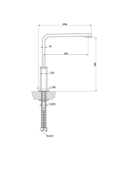 Смеситель Reginox NOVA K785K chrome