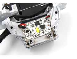 Билед модули Aozoom B-13 2024 (прямоугольные) 3.0 дюйма, 3 чипа, тройная линза, 2 кулера охлаждения, 5500K, 12V, 47W/79W, крепление 3R (комплект, 2шт)