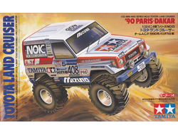 Сборная модель: (Tamiya 19013) Автомобиль Тойота Лэнд Круизер 90 "Париж-Дакар" (c электродвигателем)