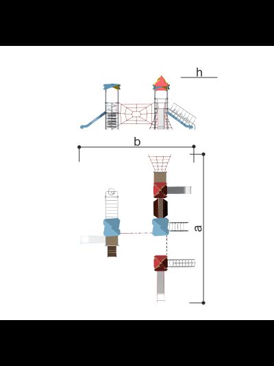 Игровой комплекс  Romana 101.66.00