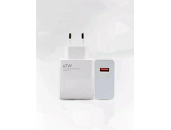 Сетевое зарядное устройство Xiaomi Mi Charger EU 67W MDY-12-EM без упаковки (белое) ОРИГИНАЛ