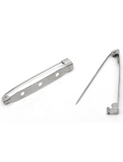 Основа для броши платформа на булавке, 45 мм