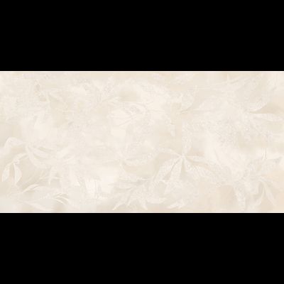 ArtWall, 60х120 см, керамогранит, Цветы Слоновая Кость Матовый Ректификат, K958021R