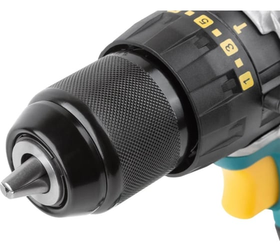 Аккумуляторная дрель-шуруповерт FIT 20,0 В, 0-400/1400 об/мин, 50,0 Нм, 2 Li-Ion 2,0 Ач, 1,5 ч, бесщеточный, резкий наклон, кейс 80130