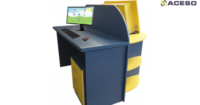 Логопедический стол «Антошка» (2 модуля)