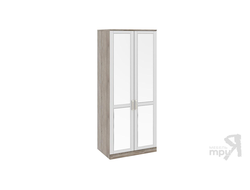 Шкаф для одежды с 2-мя зеркальными дверями «Прованс»