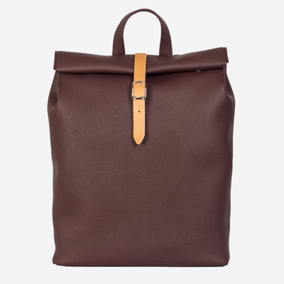 Kokosina Роллтоп цвета марсала вид спереди