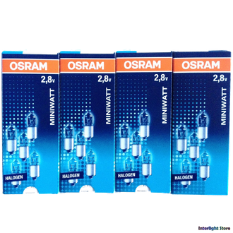 Osram Xenon Miniwatt Halogen 6405310 2,8v P13,5s