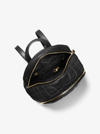 Michael Kors рюкзак Rhea Medium Quilted стеганый черный